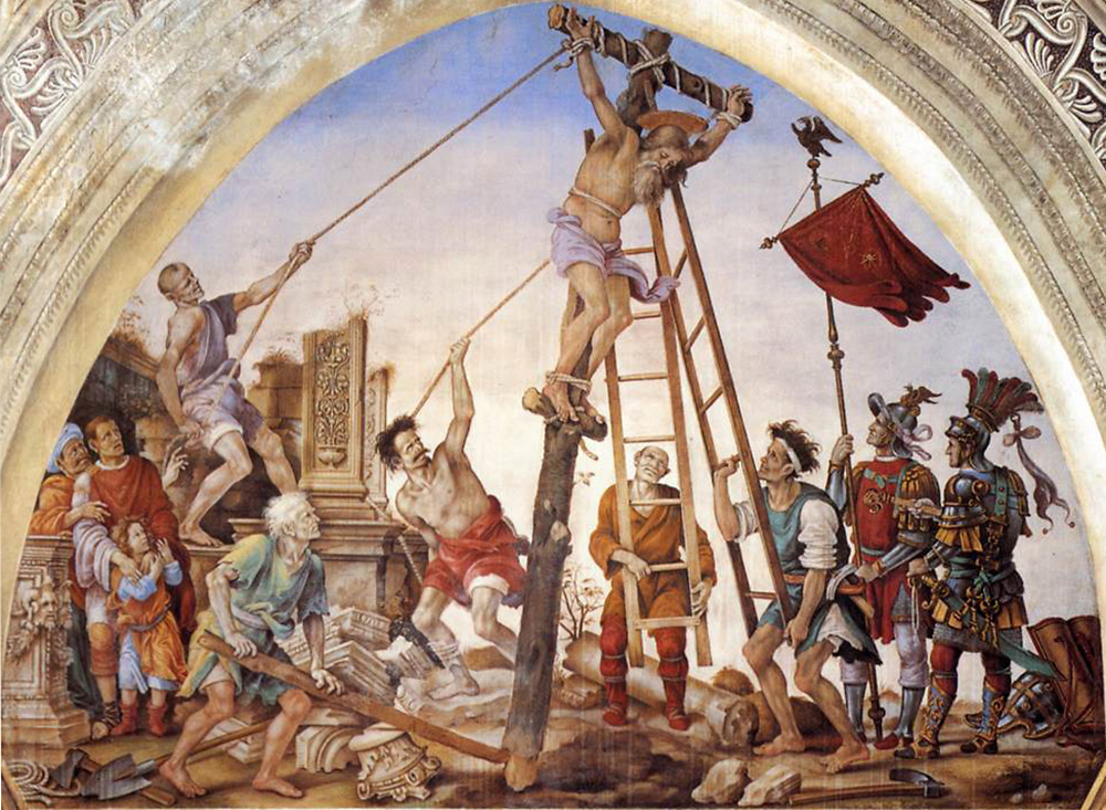 crucifixion of saint philip